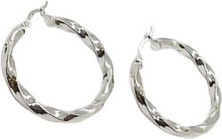 ÉkszerM Ezüst Karika Fülbevaló EE 143075