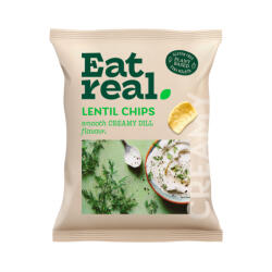 Eat Real lencse chips lágy krémes kapros ízvilág 40 g - perfectlife