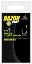 Carp Spirit Razor Point Short Curve Shank pontyozó horog 2 (ACS350065)