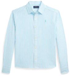 Ralph Lauren gyerek vászon ing 313964539002 - kék 144-147