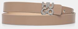 HUGO bőr öv bézs, női, 50542497 - bézs 75