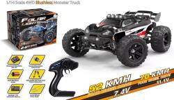 Mamido Távirányítós terepjáró autó Polar lights fekete 1: 14, sebesség 52 km/h, 4x4 (MT1261) - mamido