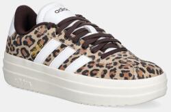 Adidas velúr sportcipő Vl Court Bold - bézs Női 39 1/3