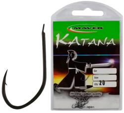 Maver hook katana black nickelled flatted (MA430-014) - nextfish