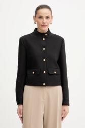 Karl Lagerfeld zakó fekete, sima, egysoros gombolású, A4W14034 - fekete 36