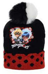 Sun City Katicabogár és Fekete macska kalandjai Heart Black gyerek sapka 54 cm 85SNXHS4282B54 (85SNXHS4282B54)