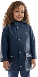 SIROKO Kids Lifestyle Vízálló gumírozott esőkabát kislányoknak Planet-G Kék kék