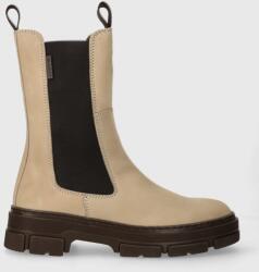 Gant magasszárú cipő velúrból Monthike bézs, női, platformos, 27554390. G24 - bézs Női 41