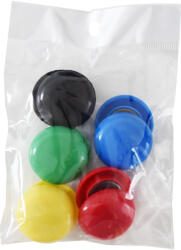  Bluering Mágnes 30mm, 10 db/csomag, Bluering® 5 klf. szín - vegyesbolt