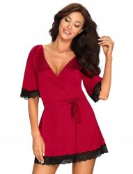 Obsessive Fürdőköpeny Sensuelia piros S/m