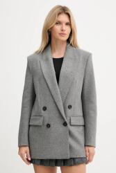 PINKO baba gyapjúkeverék pulóver - szürke 38