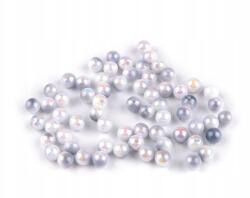 Mermaid Effekt Gyöngyök Világos Szürke 8MM 20DB (340575.9)