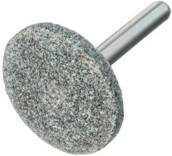 Denzel 32x12mm 63C csiszolókő tányér alak, fúróhoz 6mm szár (760247)