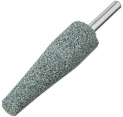 Denzel 19x60mm 63C hosszúkás kúp csiszolókő fúróhoz (PShM) 6mm szár (760227)