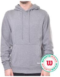 Wilson Hanorac tenis bărbați Wilson Triblend Hoodie - med heather grey (WL1107501)