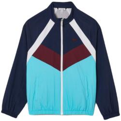 Lacoste Hanorace băieți Lacoste Recycled Fiber Colourblock Zipped - navy blue/white/bordeuax/blue (BJ1129-00-91I)