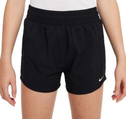 Nike Pantaloni scurți fete Nike Dri-Fit One High-Waisted Woven Training - black/white (DX4967-010)