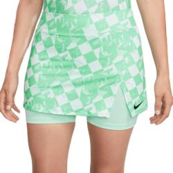 Nike Fustă tenis dame Nike Court Dri-Fit Printed Victory - mint foam/black (DQ6804-379)