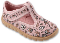 BEFADO 627P008 lányok papucs FLEXI kutyák 19 627P008_19 (627P008_19)