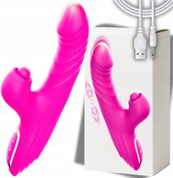  Női Csiklóizgató Vibrátor Pulzáló Funkcióval Usb Behatolás (WIBRATOR DO ŁECHTACZKI DAMSKI PENETRACJA USB)