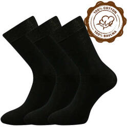 Lonka LONKA® zokni Fany fekete 3 pár 38-39 100914 (100914)