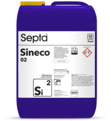 Septa Mosogatószer koncentrátum gépi mosogatáshoz SEPTA SINECO 02 SI2 10L - takaritogep