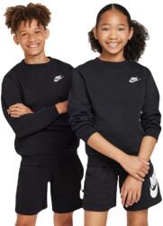 Nike Hanorace fete Nike Kids Sportswear Club Fleece - black/white (FD3006-010)