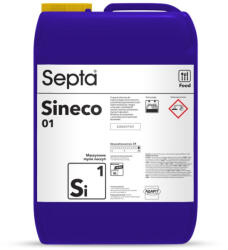 Septa Professzionális univerzális mosogatószer vendéglátóipari mosogatógépekhez Septa Sineco 01 Si1 (10 literes)