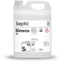 Septa Öblítőszer az edények öblítéséhez a vendéglátóipari mosogatógépekben SEPTA SINECO 11 SI11 5L