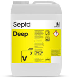 Septa Padlótisztítószer porózus felületekhez Melamin PAD-es tisztításhoz SEPTA DEEP V7 10L
