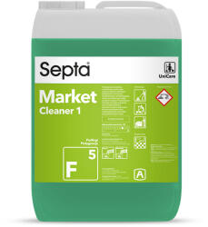 Septa Nagy teljesítményű folyadék padlótisztításhoz nagy létesítményekben SEPTA MARKETCLEANER 1 F5 10L