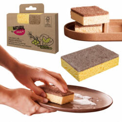 YORK Ökológiai cellulóz súrolószivacs YORK ECO NATURAL (2 db) (035540)