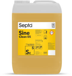 Septa Erős lúgos folyadék dohányzókamrák, kocsik, rácsok és egyéb felületek tisztítására SEPTA SINE CLEAN 05 SC5 20L