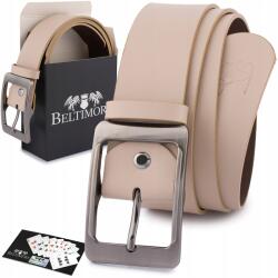 Beltimore Női bőr öv nadrághoz, ruhához, testszínű, természetes bőr, 4 cm széles, Beltimore (D82_85)