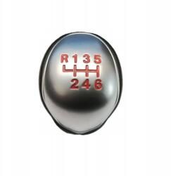 Pro-Tec Protec Váltógomb Ford Galaxy MK3, MK4 09/2007- 6ST ezüstpiros