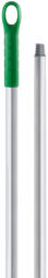  Igeax élelmiszeripari aluminium nyél menetes, 140cm-es 23, 5 mm, zöld