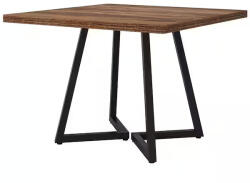Dollcini Otthon Modern Étkezőasztal, 80x80 cm - Kis Terekbe, Több színben - barna (WRH_JO290_brown)