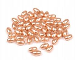  Olíva Gyöngyök Glance Halvány Lazac 6x10MM 20DB