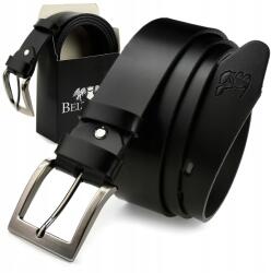 Beltimore fekete bőr férfi öv széles E07 (E07_90)