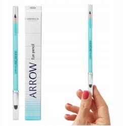 Orphica Szemceruza fekete smink radírral makeup smokey eye Orphica Arrow