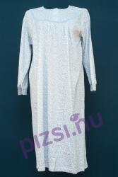 Vienetta Extra méretű hosszú ujjú flanel gombos női hálóing (NHI7792 3XL)