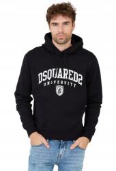Dsquared2 Fekete Cool Fit Hoodie pulóver 3XL (S74GU0744)