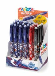 CARIOCA Roller cu ștergere 0.7 mm Carioca Oops Pop, 24 buc/display