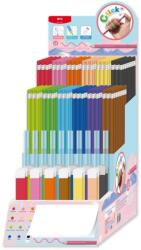  Display creioane colorate mecanice din plastic M&G(288 de creioane colorate+24 de cutii cu rezerve)