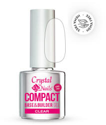 Crystal Nails - COMPACT HEMA FREE BASE GEL - CLEAR - 4ML