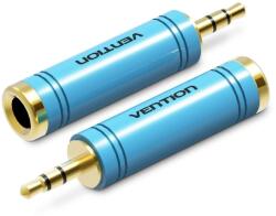 Vention 6.5mm/F -> 3.5mm jack/M, (audio, kék), adapter (VAB-S04-L) - smartbyte