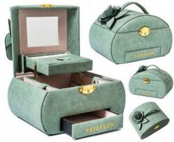  Ékszerdoboz gyűrű rendszerező karkötők fülbevalók (PTN SZK-01-0853 GREE)