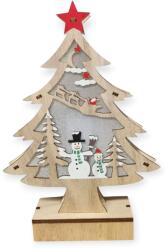 Wagner Home Karácsonyfa LED-del és Hóemberrel 23cm (WH-KARACSONYFA-LED-DEL-ES-HOEMBERREL-23-CM)