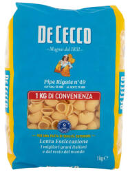 De Cecco Pipe Rigate durumtészta, 1kg (DECE-PIP-1KG)