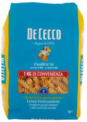 De Cecco Fusilli n°34 durumtészta, 1kg (DECE-FUS34-1KG)